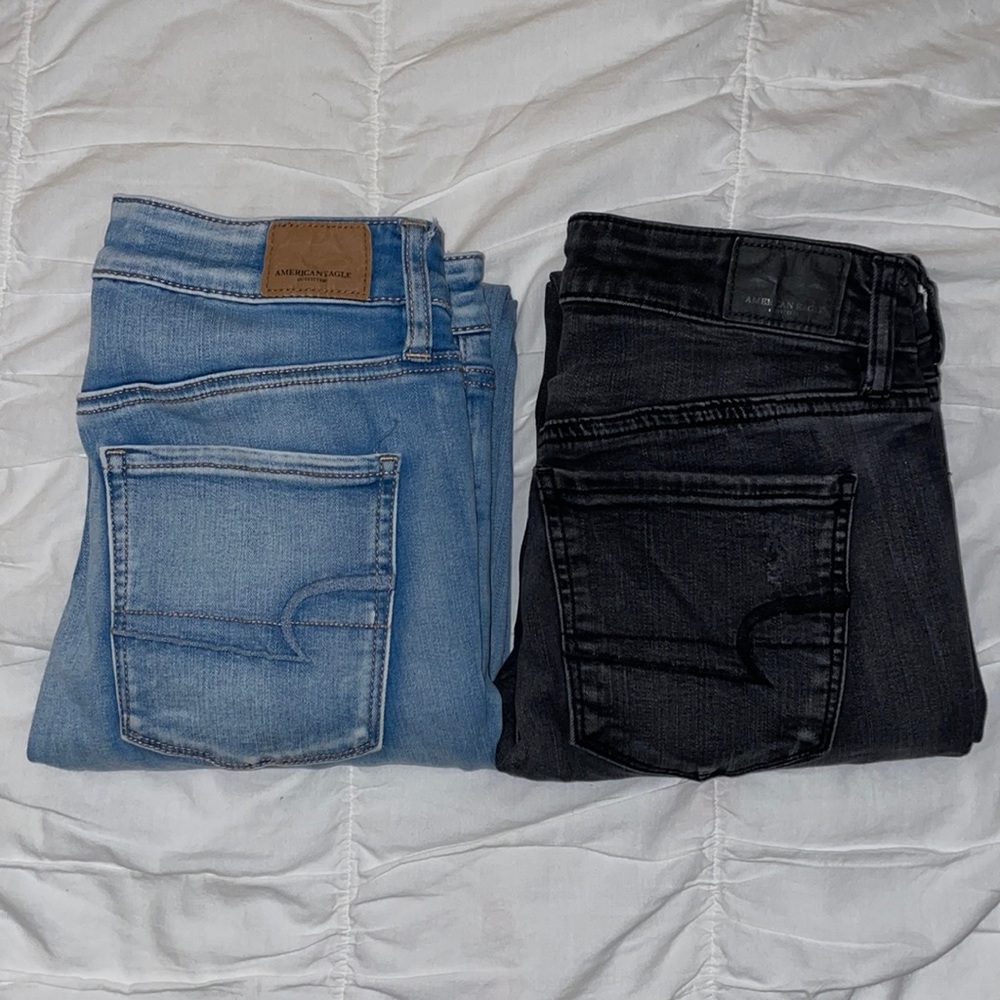 American eagle skinny jeans!